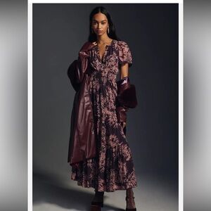 Anthropologie Somerset Maxi Dress: Chiffon Edition, Large